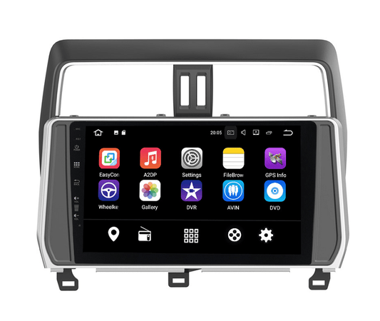 10.1" Octa-core Quad-core Android Navigation Radio for Toyota Prado 2018