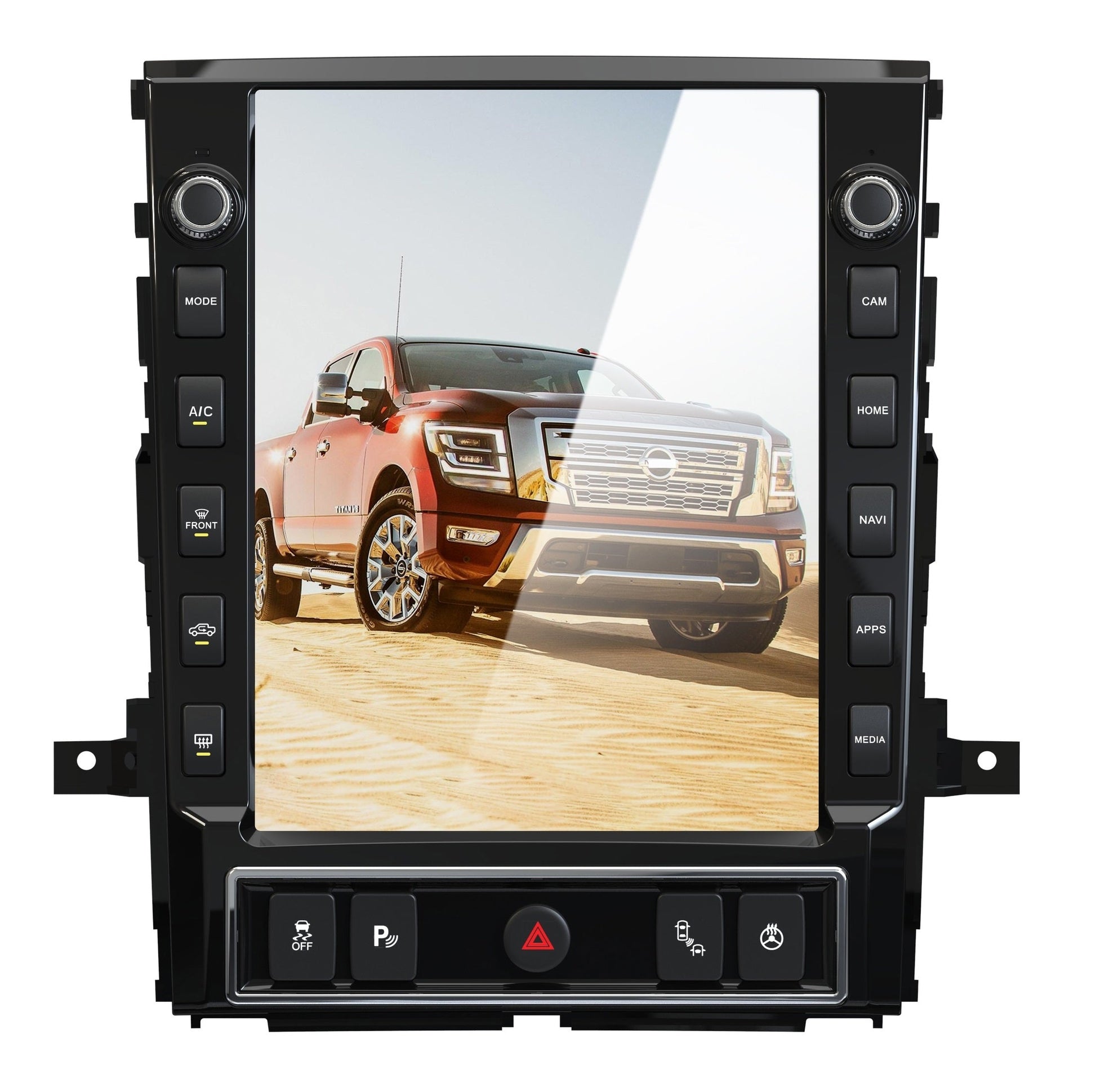 13” Android 12 Vertical Screen Navigation Radio for Nissan Titan (XD) 2020 - 2024