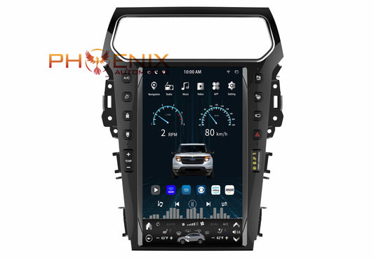 13.6" Android 12 Vertical Screen Navigation Radio for Ford Explorer 2011 - 2019