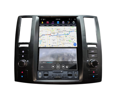 [Open-box] [PX6 SIX-CORE] 11.8" Vertical Screen Android 9 / 11 Fast boot Navigation Receiver for Infiniti FX25 FX35 FX37 2004 - 2008